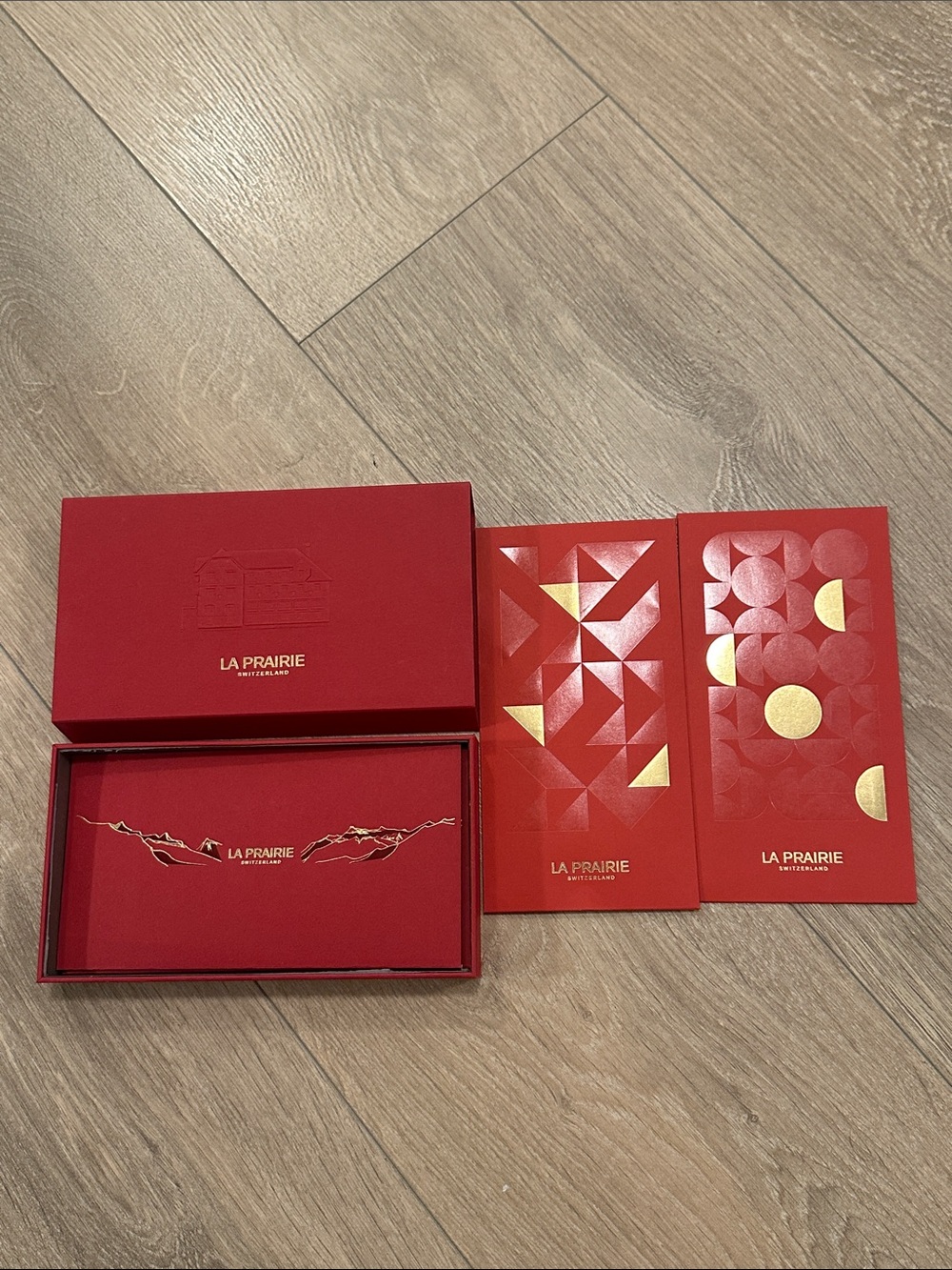 Authentic La Prairie Red Envelopes